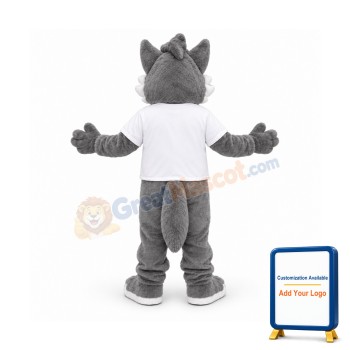 College Wolf Mascot Costume