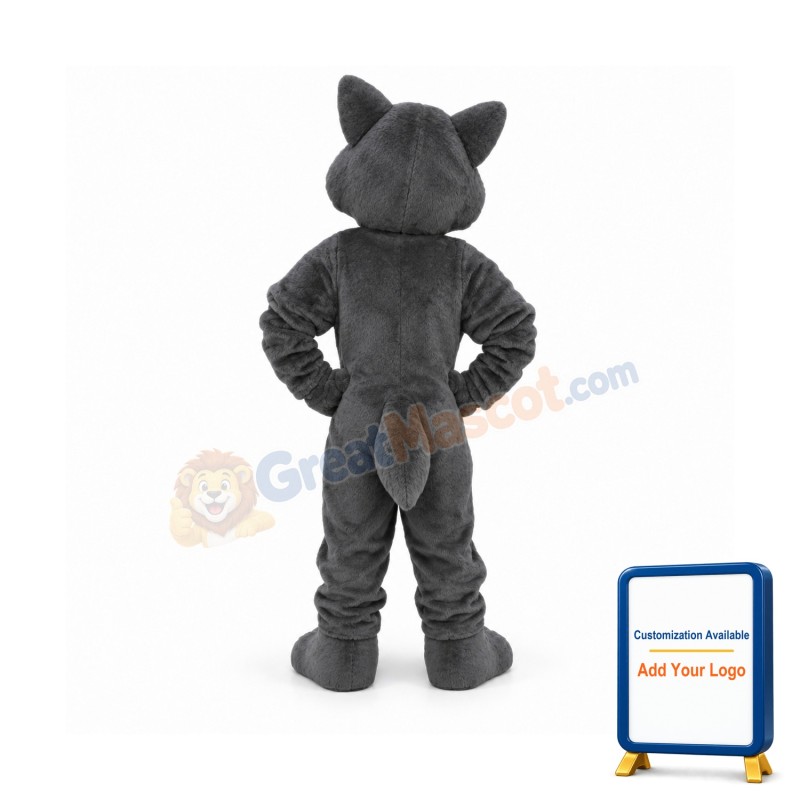 College Lightweight Wolf Mascot Costume