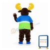 Lightweight Moose Mascot Costume
