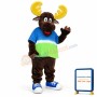 Lightweight Moose Mascot Costume