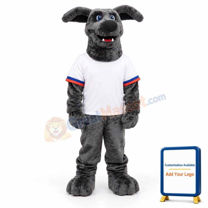 Whippet Dog Mascot Costume