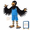 Black Hawk Mascot Costume