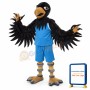 Black Hawk Mascot Costume