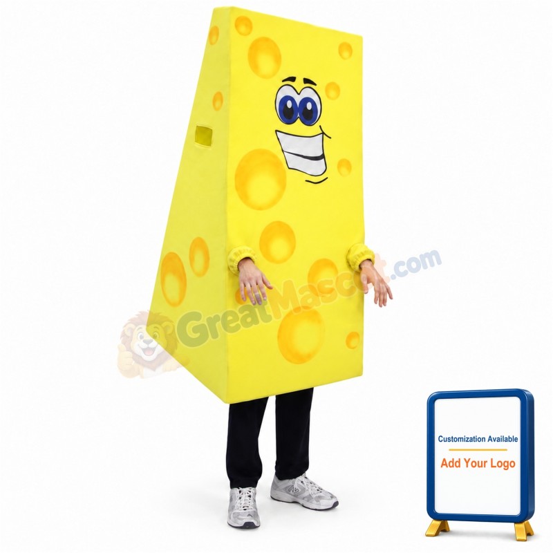 Cheese Mascot Costume