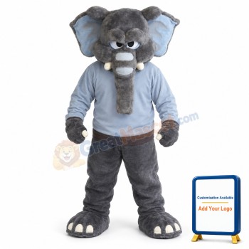 Power Fierce Elephant Mascot Costume