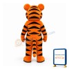 Happy Lightweight Tiger Mascot Costume