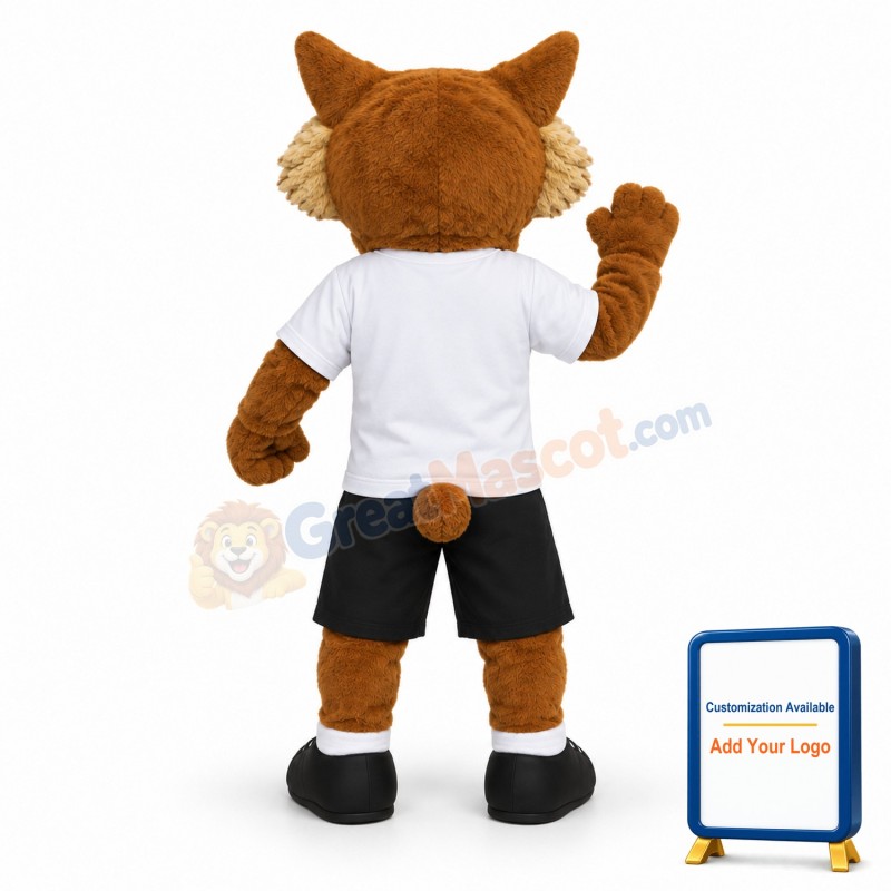 College Lightweight Fox Mascot Costume