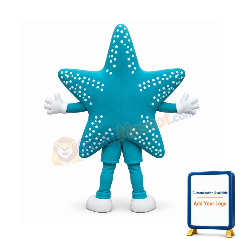 Lightweight Starfish Mascot Costume