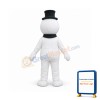 Snowman Mascot Costume