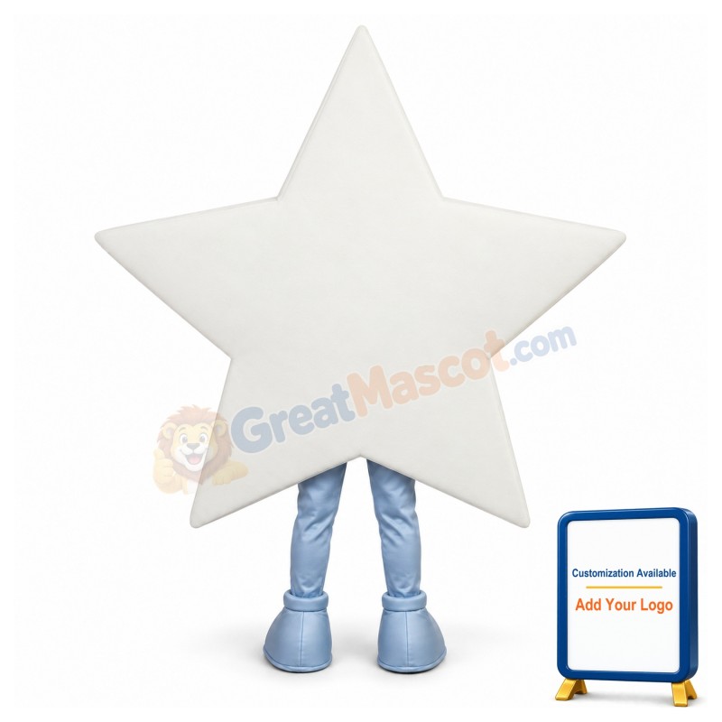 Happy Star Mascot Costume