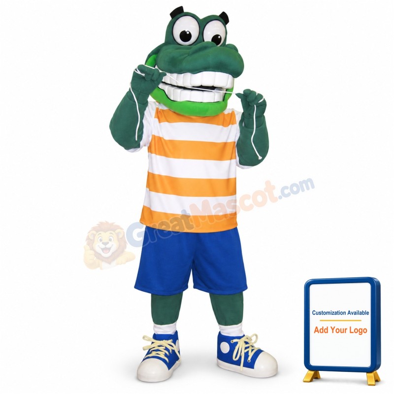 College Lightweight Gator Mascot Costume