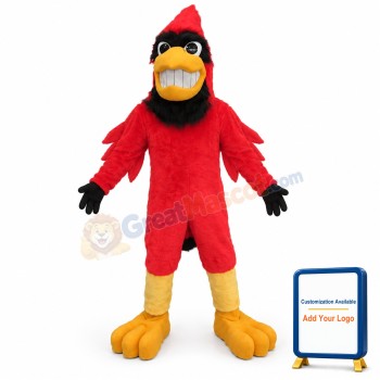 College Lightweight Red Cardinal Mascot Costume