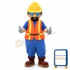 Lightweight Builder Mascot Costume