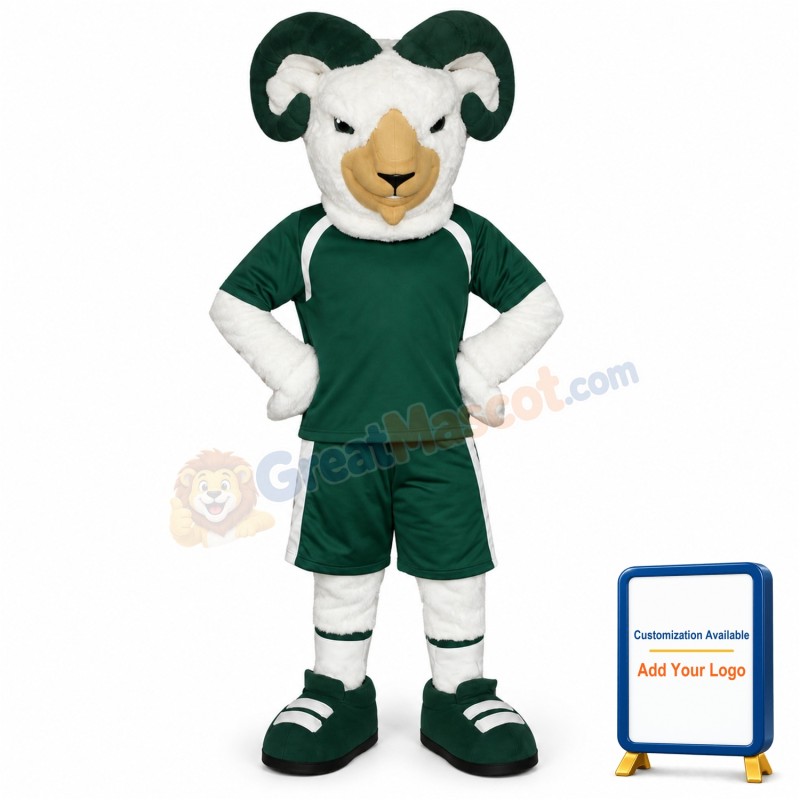 Power Fierce Ram Mascot Costume