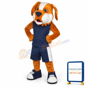 Power Sporty Dog Mascot Costume