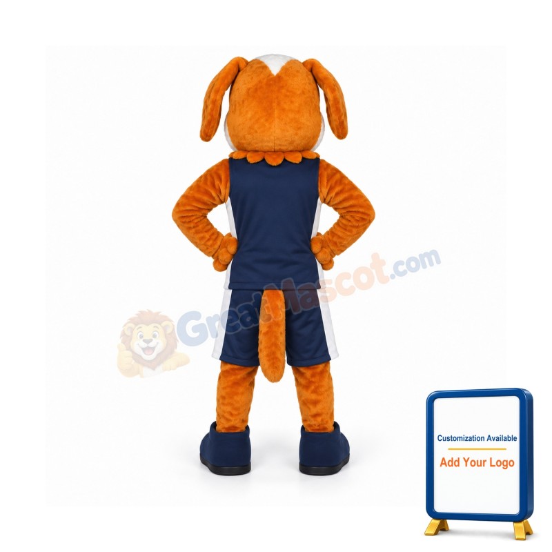 Power Sporty Dog Mascot Costume
