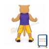 Sport Cougar Mascot Costume