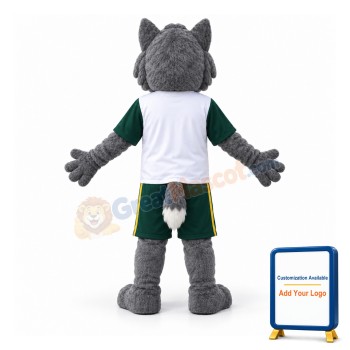 Sport Lightweight Wolf Mascot Costume