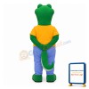 Happy Alligator Mascot Costume