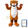 Power Fierce Tiger Mascot Costume