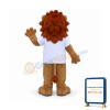 Happy Lightweight Lion Mascot Costume