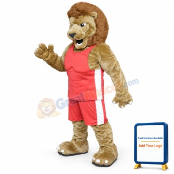 Power Lightweight Lion Mascot Costume