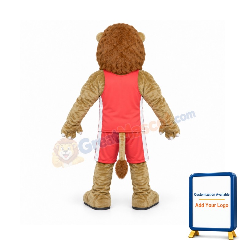 Power Lightweight Lion Mascot Costume