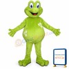 Green Lightweight Frog Mascot Costume