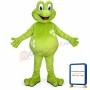 Green Lightweight Frog Mascot Costume