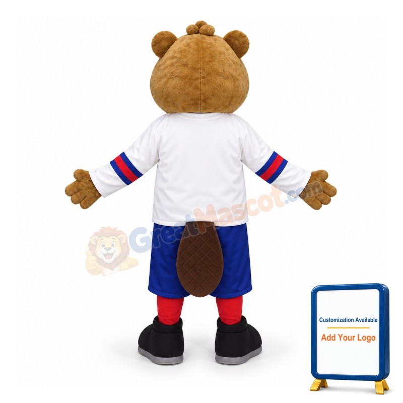 College Lightweight Beaver Mascot Costume