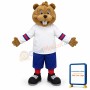 College Lightweight Beaver Mascot Costume