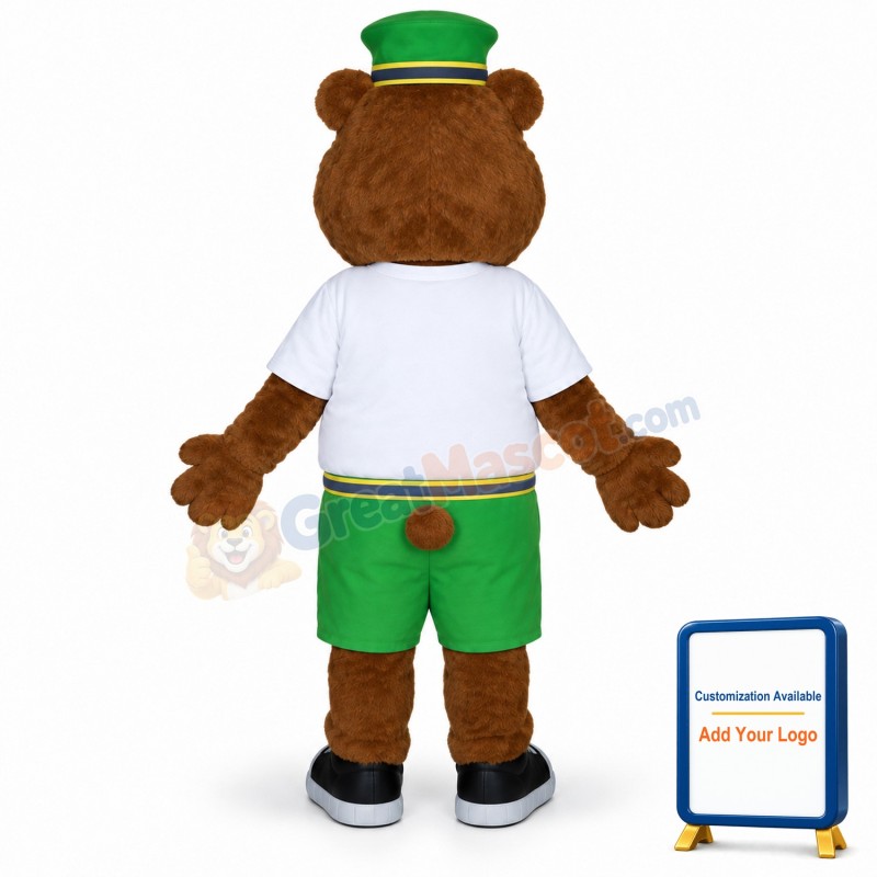 Cute Lightweight Bear Mascot Costume