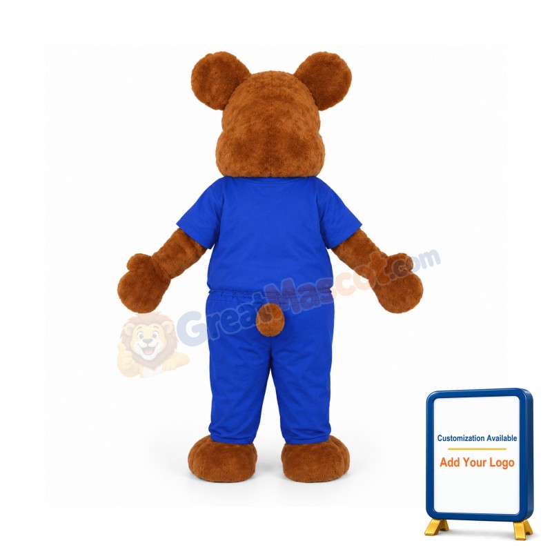 Doctor Teddy Bear Mascot Costume