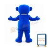 Happy Blue Bear Mascot Costume