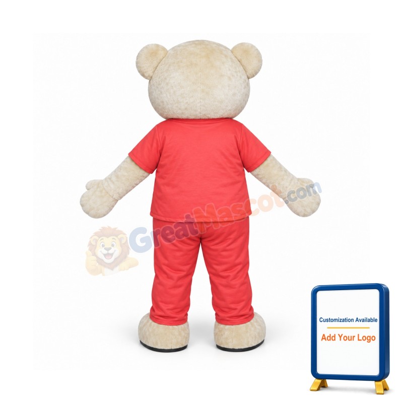 Health Consultant Bear Mascot Costume