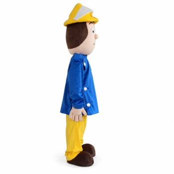 Fireman Sam Mascot Costume