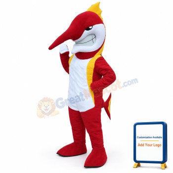 Marlin Fish Mascot Costume