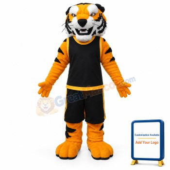 College Fierce Tiger Mascot Costume