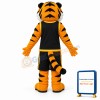 College Fierce Tiger Mascot Costume