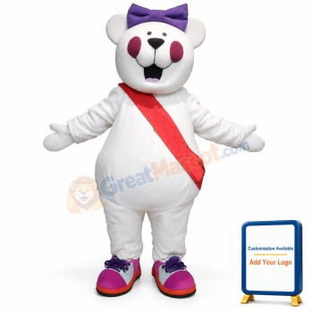 Cute Funny Bear Mascot Costume
