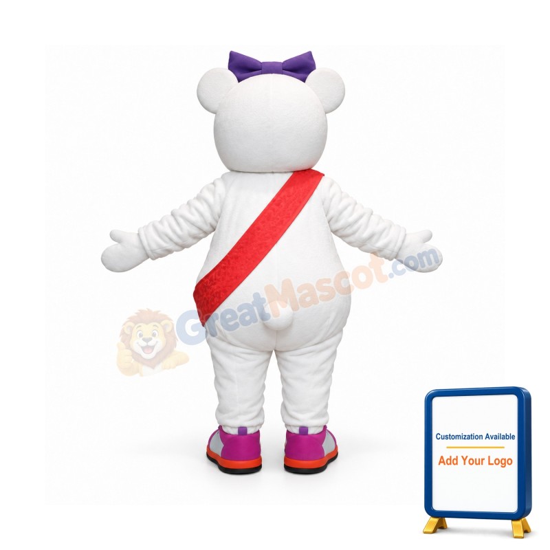 Cute Funny Bear Mascot Costume
