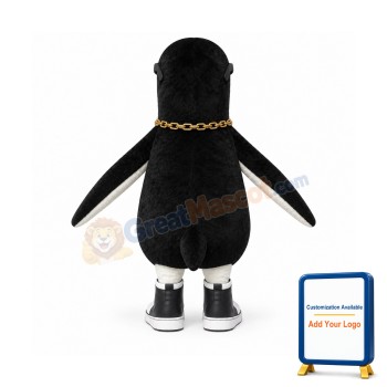 Rap Penguin Mascot Costume
