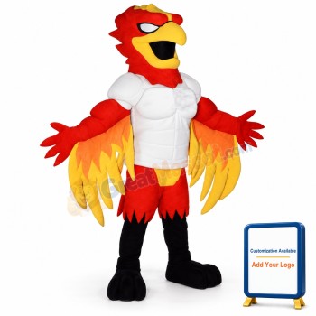 Power Phoenix Mascot Costume