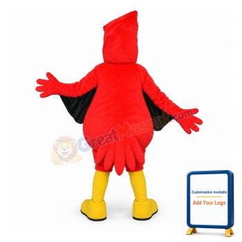Red Lightweight Cardinal Mascot Costume