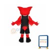 Fierce Red Owl Mascot Costume