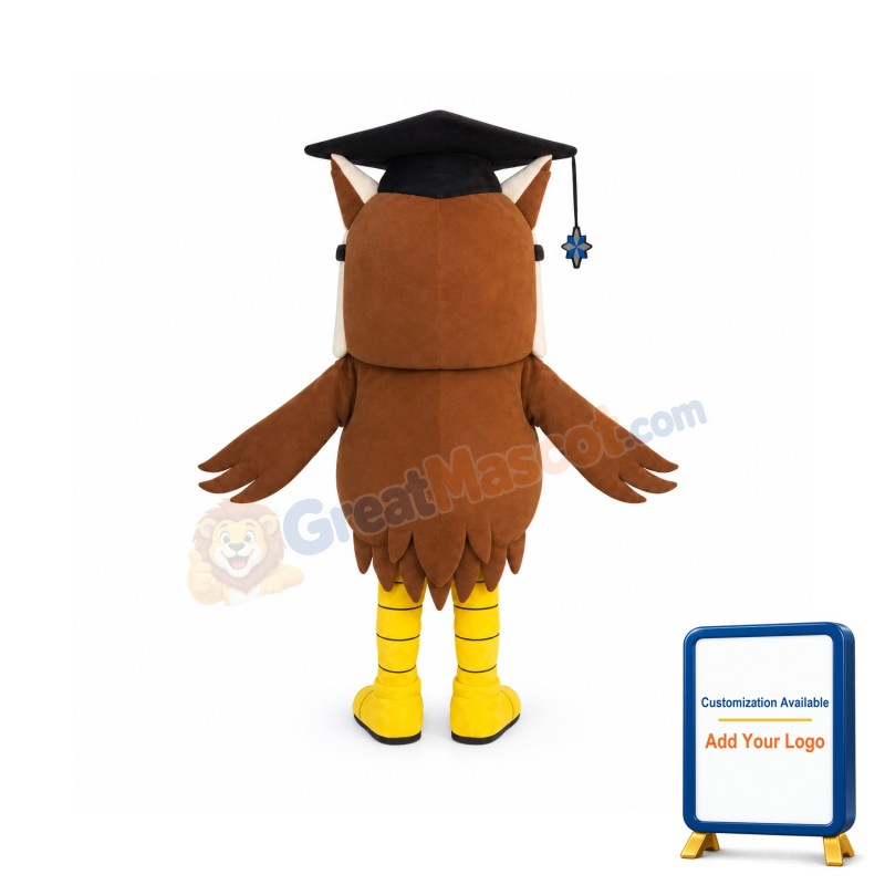 Erudite Owl Mascot Costume