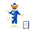 Winter Fox Mascot Costume