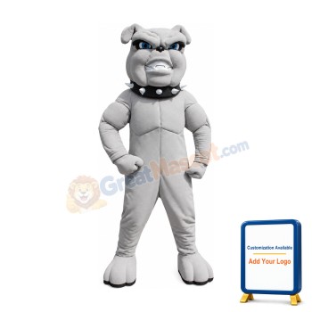 Lightweight Bulldog Mascot Costume