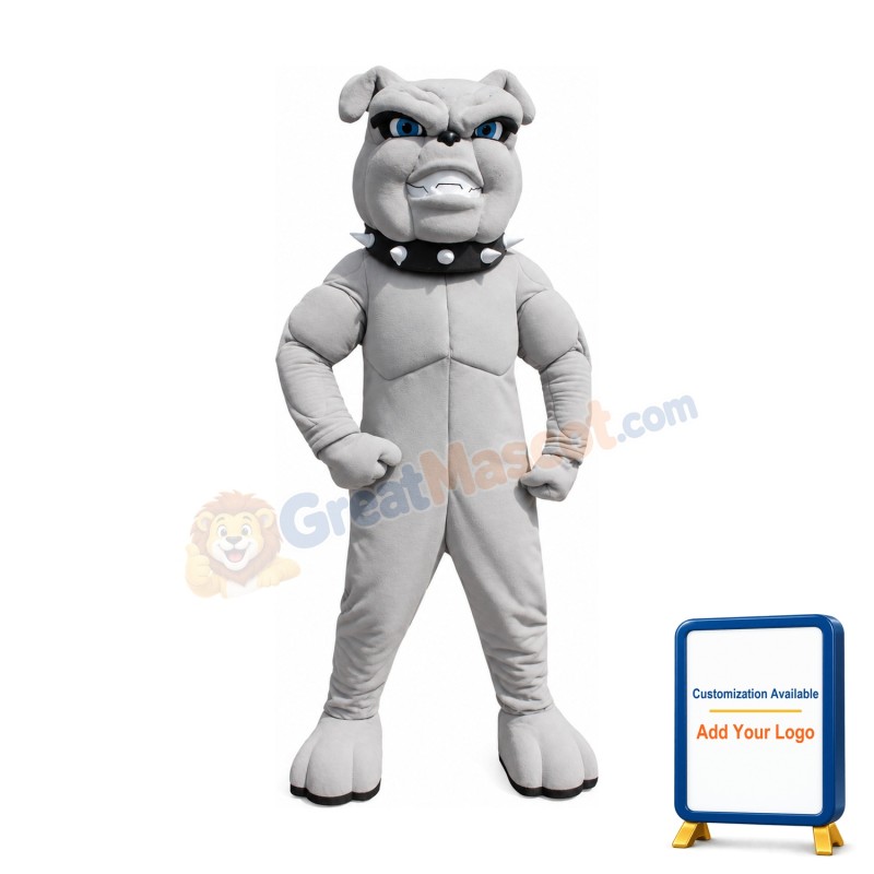 Lightweight Bulldog Mascot Costume