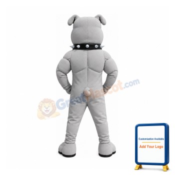 Lightweight Bulldog Mascot Costume